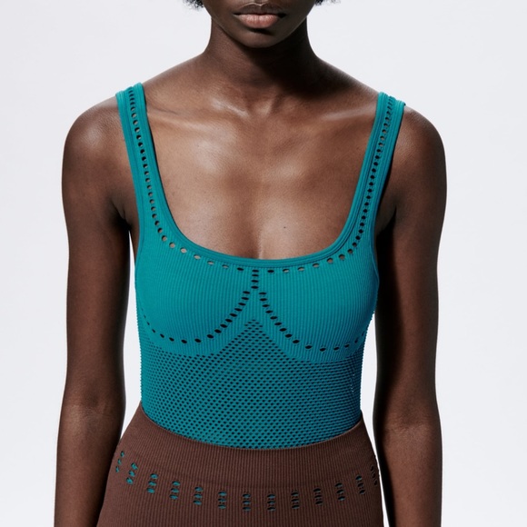 Zara Tops - ZARA NWT Bodysuit Tank Top Shirt